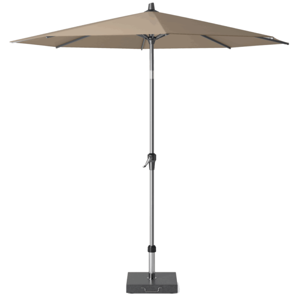 Riva 2.5m Round Parasol Taupe