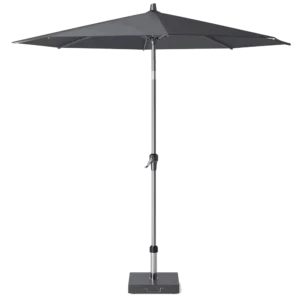 Riva 2.5m Round Parasol Anthracite - Parasols For Sale Dublin
