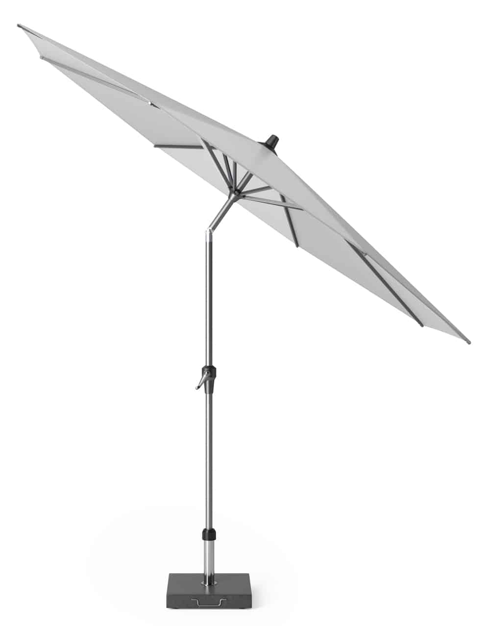 Riva 2.5m Round Parasol Light Grey