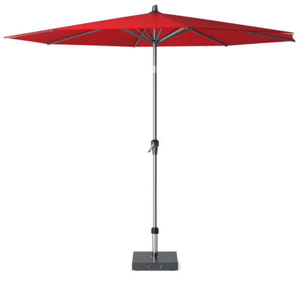 Riva 3m Round Parasol Red