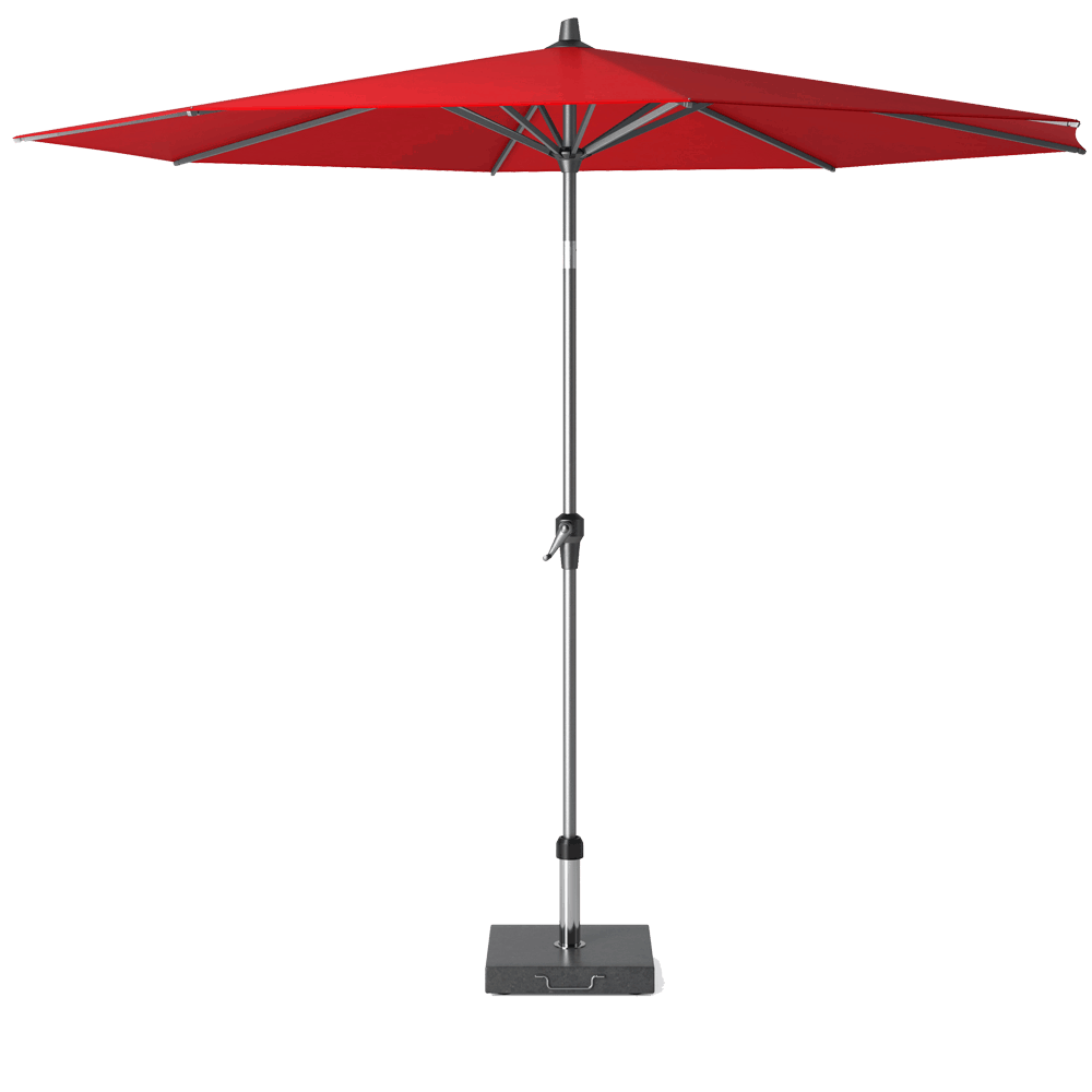 Riva 3m Round Parasol Red