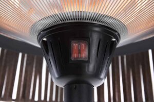 Artix Hanging Brown Electric Heater - Outdoor Electric Heating