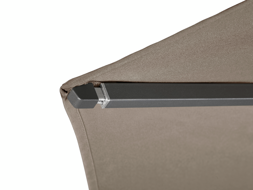 Riva 2.5m Round Parasol Anthracite