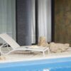 Derby Sun Lounger White - Patio Loungers For Sale Dublin Ireland