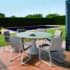 Fano 6-Seater White - Outdoor Furniture For Sale Dublin Ireland