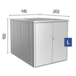 Biohort Garden Shed for sale from The Outdoor Scene. Buy online at outdoor.ie