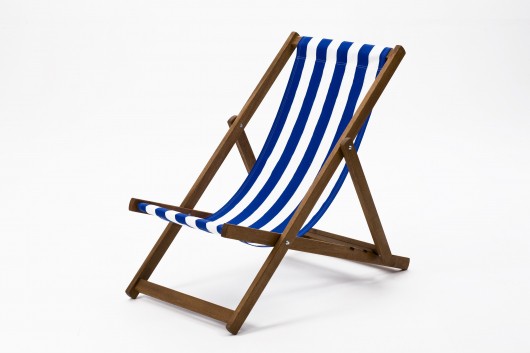 Southsea Deckchair Navy/White Stripe