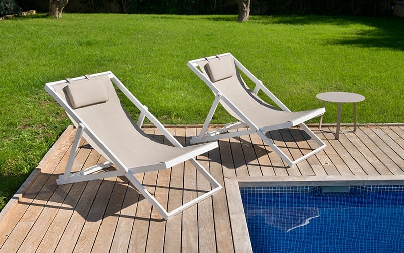 Xanthus deck chair - Outdoor Furniture For Sale Dublin Ireland