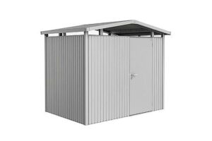 Panorama Biohort Storage Shed Metallic silver
