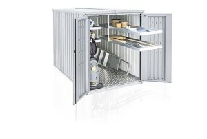 Biohort Mini Garage For Sale- Outdoor Scene Dublin Ireland