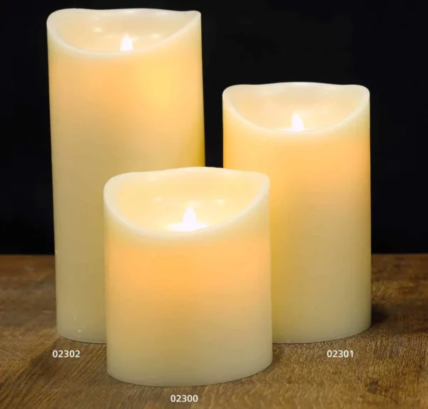 LED Wax Candle – Ivory