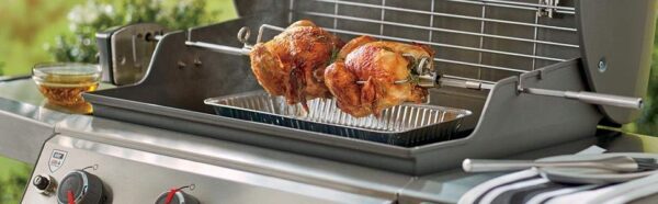 Weber Rotisserie for Genesis II 200 and 300 Series