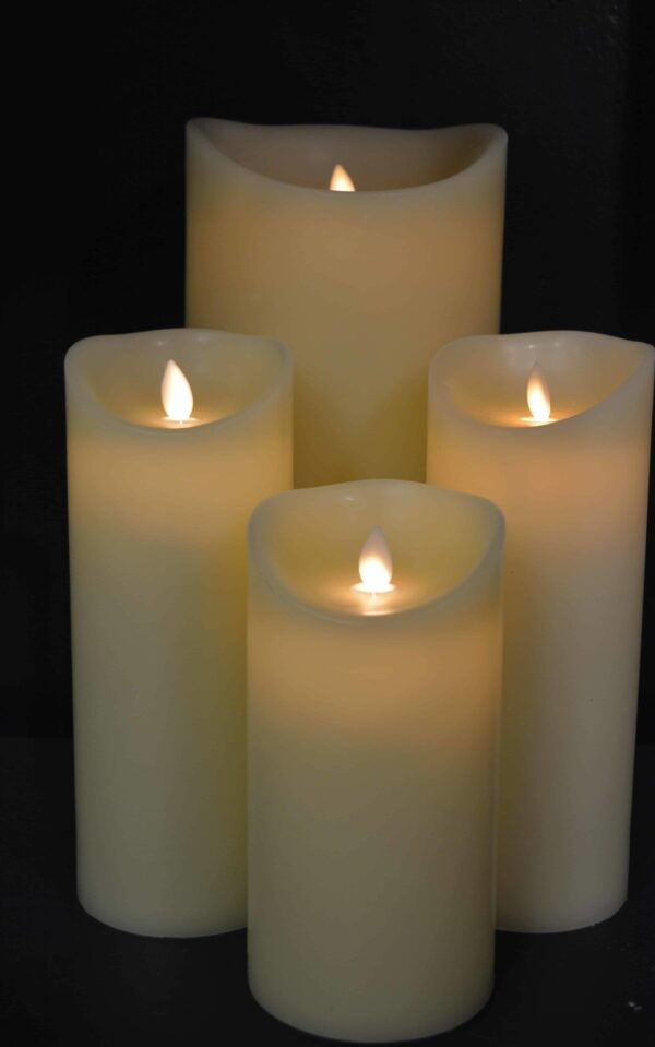 LED Wax Candle – Ivory