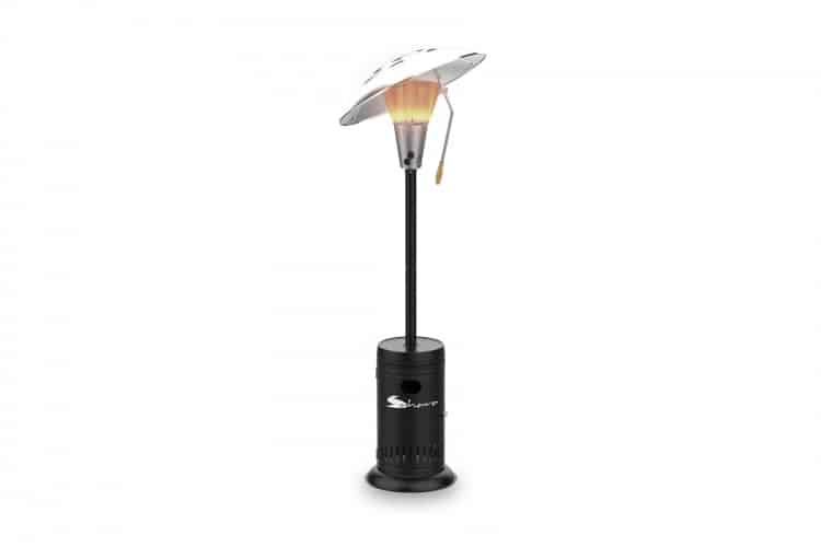 Sahara X13 Heat Focus 13kw Gas Patio Heater Charcoal