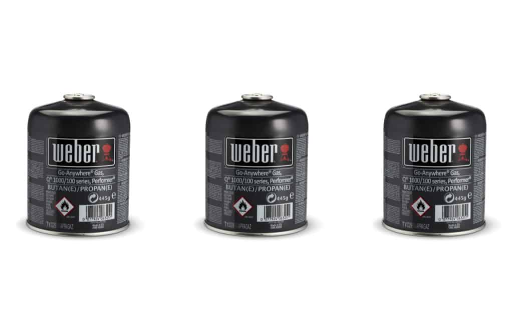 Weber Disposable Gas Canister - Triple Pack - 17669