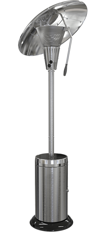 Sahara X13 Heat Focus 13kw Patio Heater Stainless Steel Gas