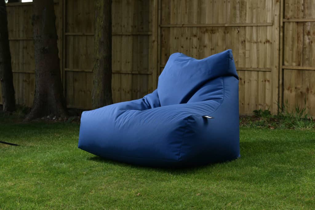 Bean Bag Blue - Extreme Lounging - The Outdoor Scene Bean Bag Blue - Extreme Lounging - The Outdoor Scene