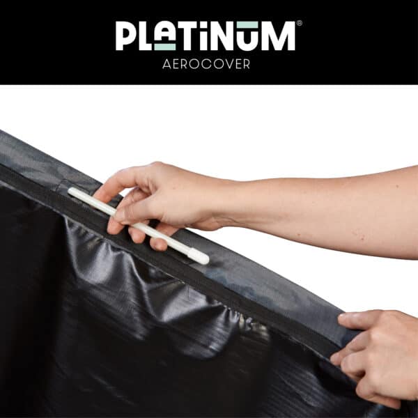 Platinum AeroCover Center pole parasol cover H165x25/35