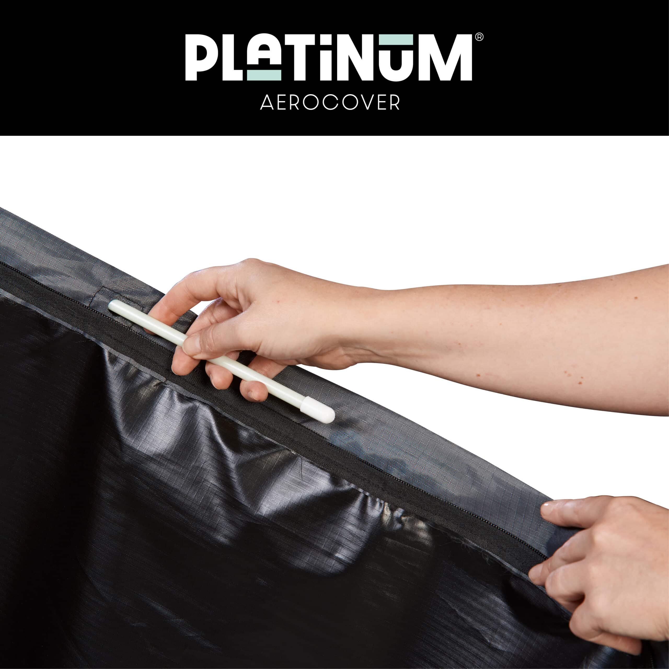 Platinum AeroCover Center pole parasol cover H165x25/35