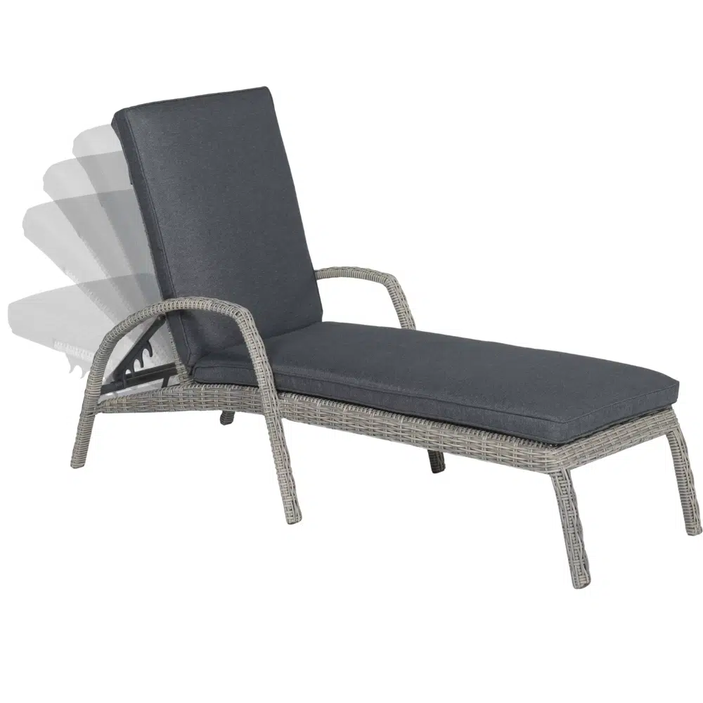 Porto Sun Lounger Vintage Willow - Patio Loungers For Sale Dublin Ireland