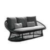 Spade Alu Round Rope Collection_Two Seater Sofa_Garden Furniture For Sale Dublin Ireland