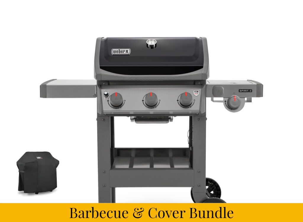 Weber Spirit II E-320 Gas Barbecue with BBQ Cover Bundle - Weber Gas Barbecue For Sale Dublin