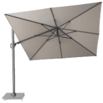Alexander Cantilever T2 Garden Parasol 3x3m Manhattan + Modena Base