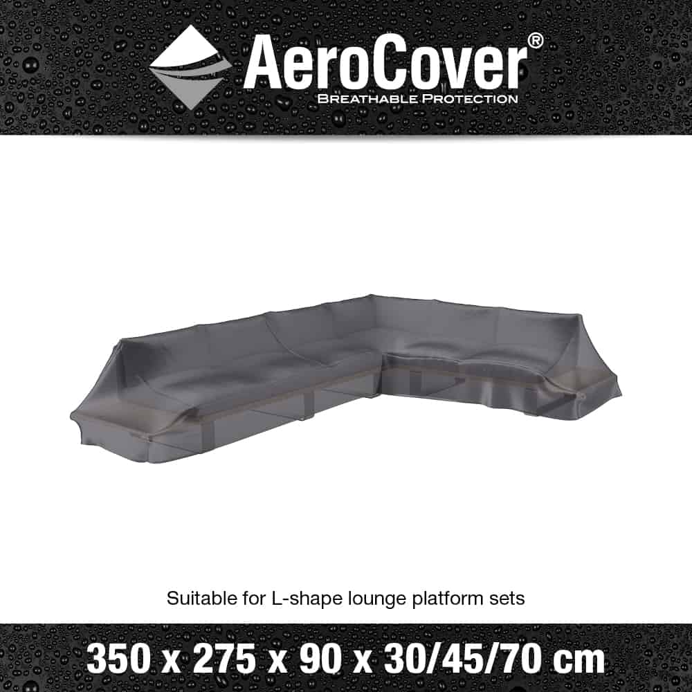 AeroCover – Lounge Furniture Cover L-Shape Large 350x275x90x30cm