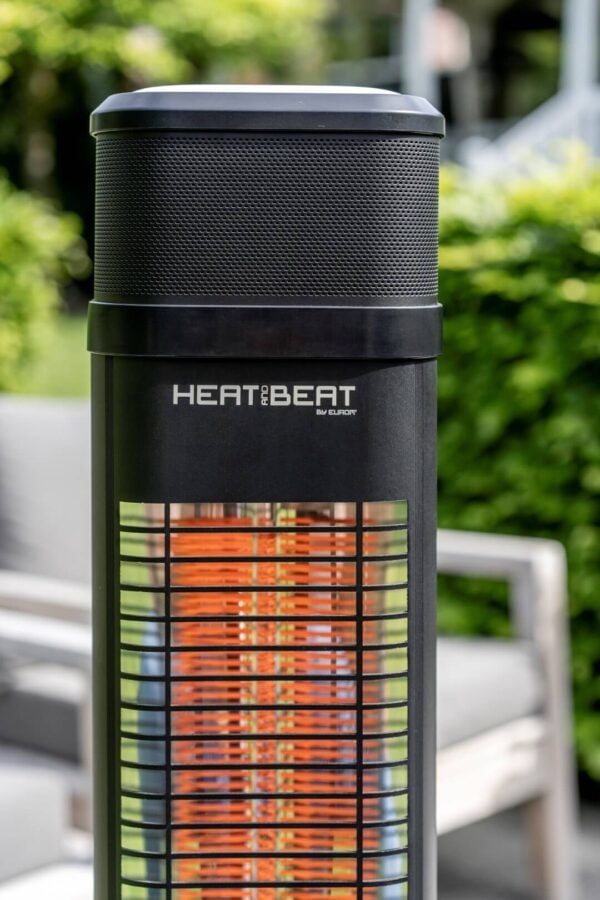 Eurom Heat and Beat Tower Electric Outdoor Heater 2200W