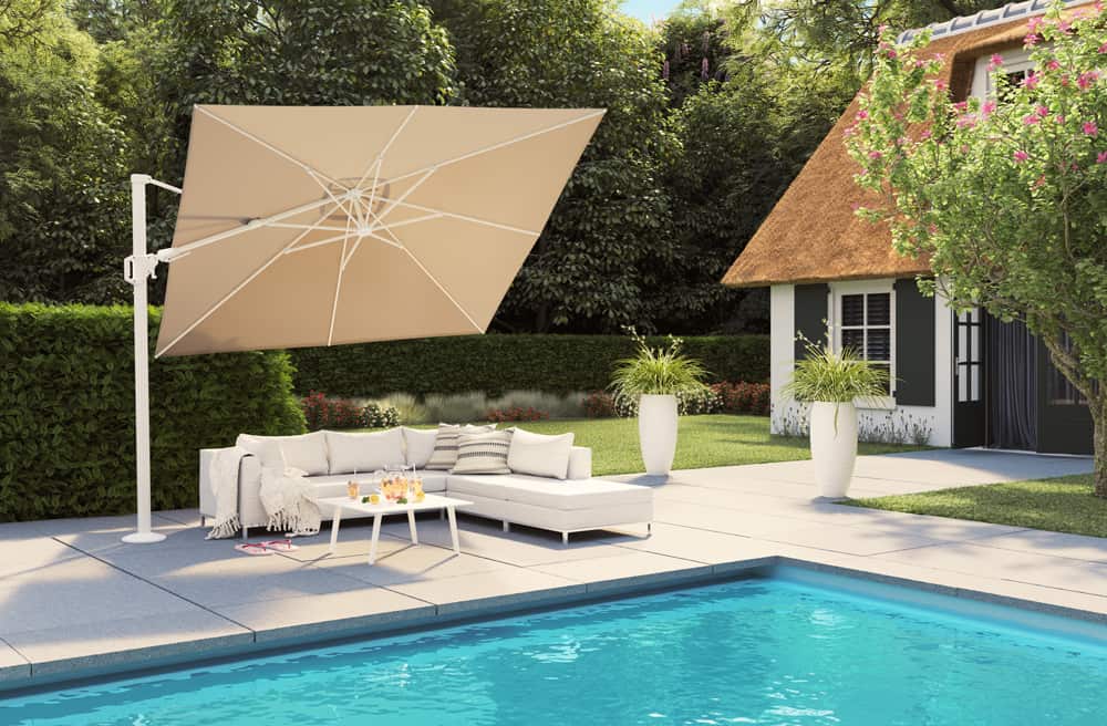 Alexander Cantilever Garden Parasol - Garden Parasols For Sale Dublin Ireland