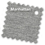Platinum Cantilever Parasol with base for sale in Manhattan colour from The Outdoor Scene