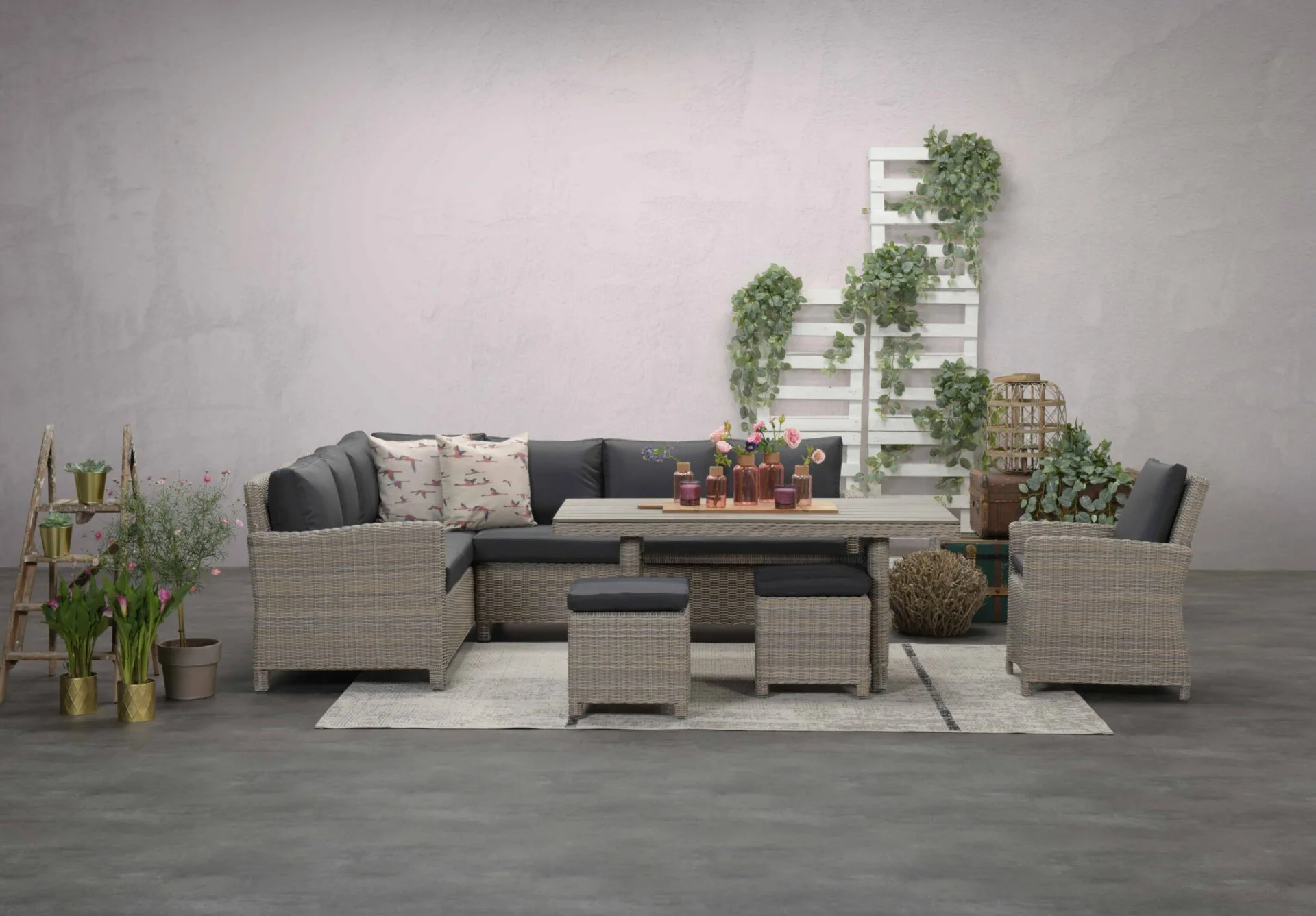 Zamora Outdoor Corner Sofa Set - Garden Furniture for Sale Dublin
