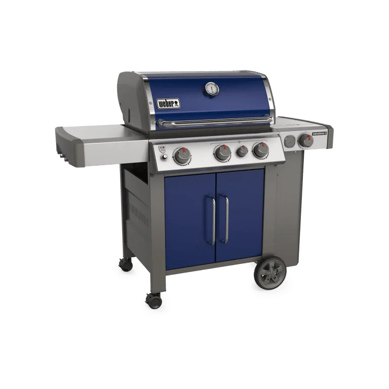 Weber Genesis II EP335 Ocean Blue - Weber Gas Barbecues For Sale Dublin