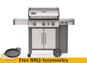 Weber SP335 Gas Barbecue + Free Barbecue Accessories - Weber Gas Barbecues For Sale Dublin Ireland