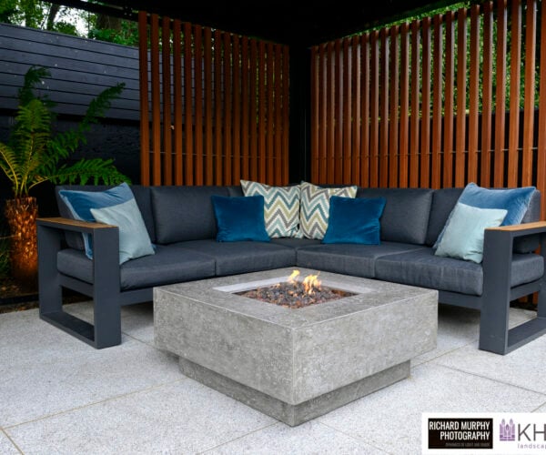 Salamanca Contemporary Garden Sofa Salamanca and Gas Fire - Outdoor Furniture For Sale Dublin