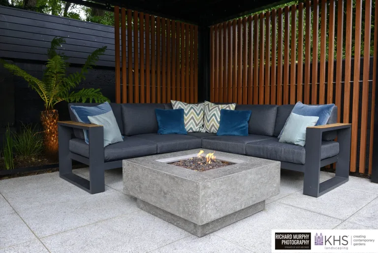 Salamanca Contemporary Garden Sofa Salamanca and Gas Fire - Outdoor Furniture For Sale Dublin