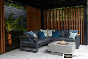 Garden Sofa Salamanca and Gas Fire - Outdoor Furniture For Sale Dublin