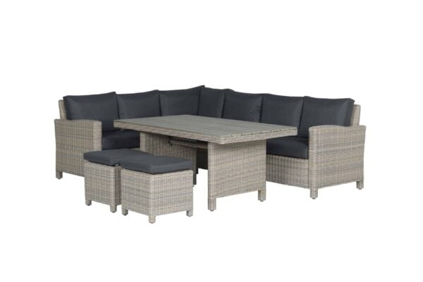 Zamora Outdoor Rattan Corner Sofa Set