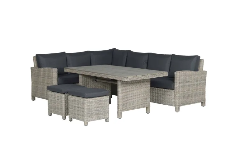 Zamora Outdoor Rattan Corner Sofa Set - Garden Furniture For Sale Dublin Ireland