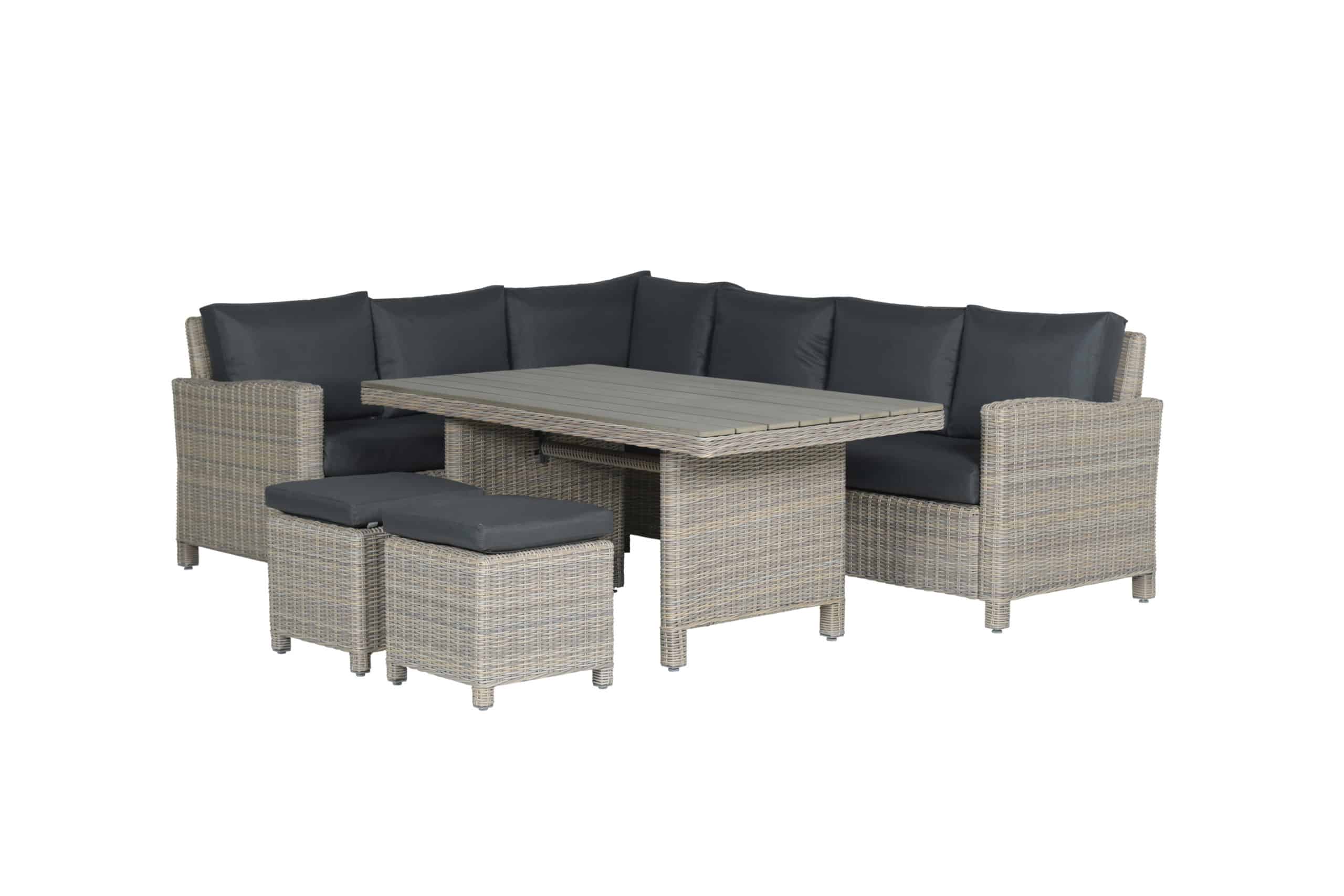 Zamora Outdoor Rattan Corner Sofa Set