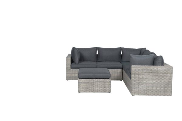 The Sousse Outdoor Corner Sofa Set With Ottoman