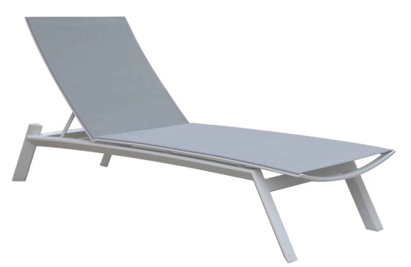 Slide Sun Lounger Charcoal