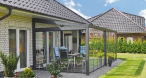Garden Veranda With Sliding Doors - Verandas Dublin