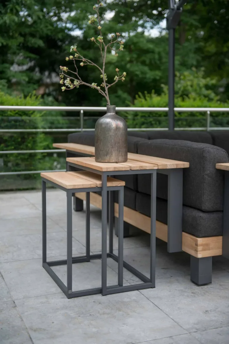 Set of 2 Nesting Outdoor Tables - Garden Furniture For Sale Dublin