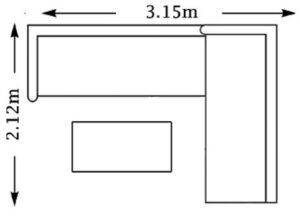 Marbella Two 3 Seater Open Sofas Right - Outdoor Furniture Collection Dublin Ireland