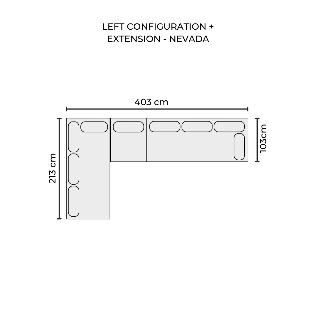 Nevada Outdoor Corner Sofa Collection