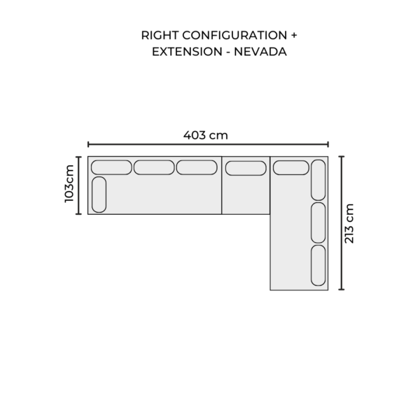 Nevada Outdoor Corner Sofa Collection