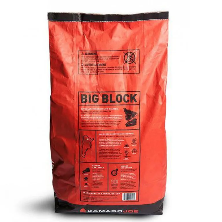 Kamado Hoe Big Block Charcoal 9kg Bag - BBQ Accessories for Sale