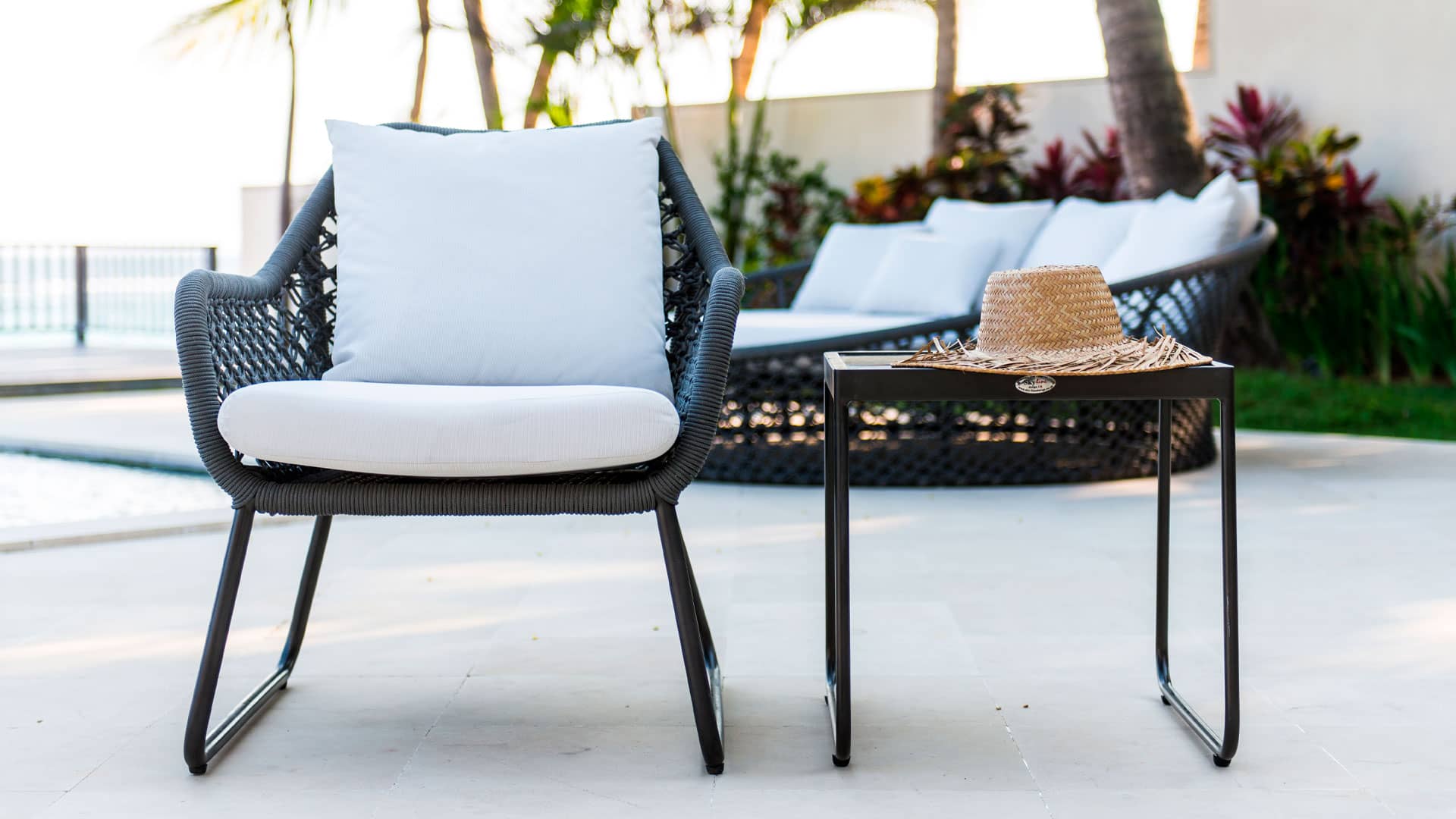 Palma Outdoor Side Table