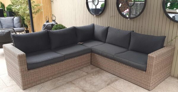 Sousse 3 Piece Garden Corner Sofa